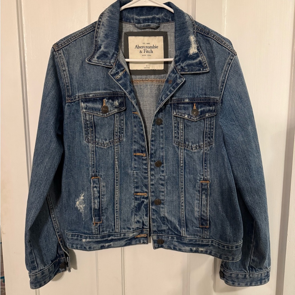 Abercrombie & Fitch Blue Denim Jacket